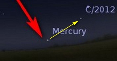 to ison from mercury